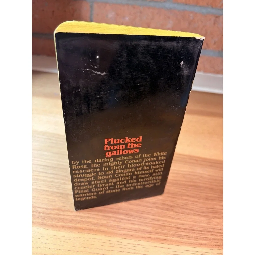 Conan: The Road of Kings - Karl Edward Wagner, 1980 sc, Bantam, fold-out cover